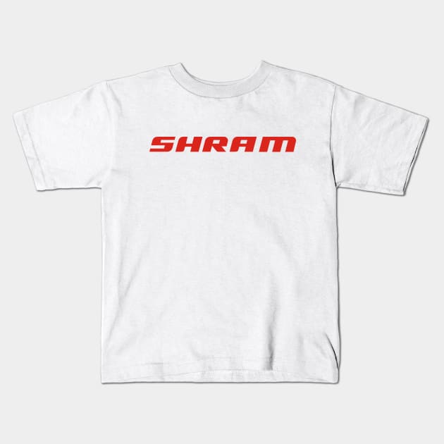 SHRAM Fake Counterfeit Logo Kids T-Shirt by Theokotos